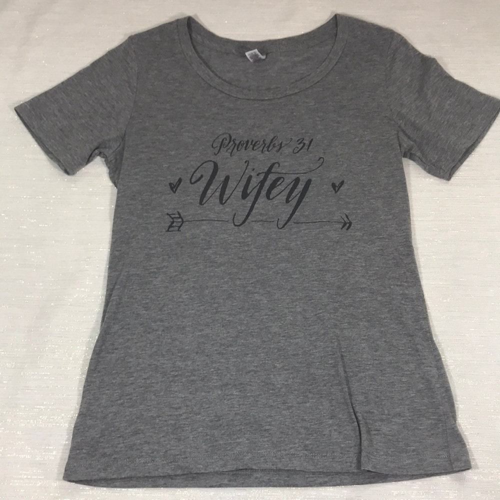 S BELLA HEATHER GREY TSHIRT
